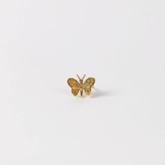 Bronze Napkin Ring Butterfly
