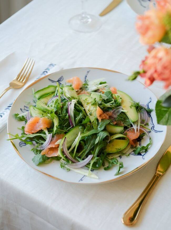 RUMA Smoked Salmon, Avocado & Fennel Salad